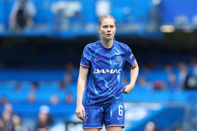 10th May 2025; Stamford Bridge, London, England; Womens Super League Football, Chelsea versus Liverpool; Sjoeke Nusken of Chelsea  ActionPlus12784993 KatiexChan