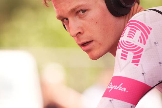 Steinhauser Georg of Ef Education - Easypost during the stage 2 of the Giro d™Italia from Tirana (Tirane) to Tirana (Tirane) Tudor ITT (Individual Time Trial) Albania - Saturday, May 10, 2025. - cycling.  Copyright: xMarcoxAlpozzi LaPressex