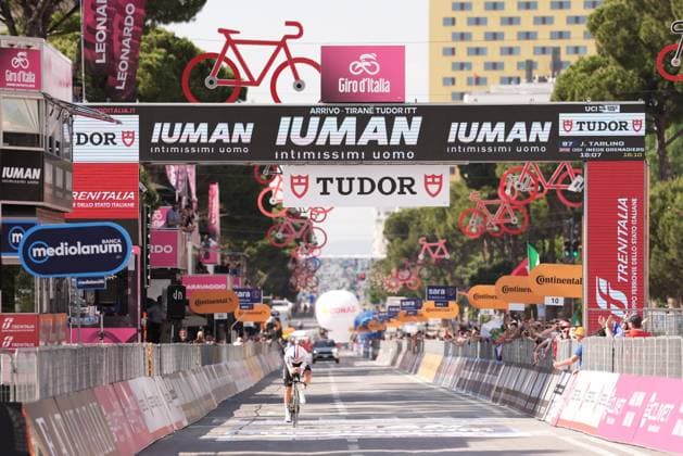 Tarling Michael Joshua of Ineos Grenadiers during the stage 2 of the Giro d™Italia from Tirana (Tirane) to Tirana (Tirane) Tudor ITT (Individual Time Trial) Albania - Saturday, May 10, 2025. - cycling.  Copyright: xMassimoxPaolone LaPressex