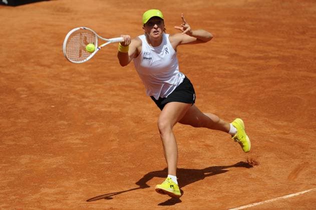 Foto IPP Cavaliere Emiliano. Roma 10 05 2025. Tennis Internazionali d Italia 2025. Nella foto: Iga Swiatek. Italy Photo Press - World Copyright italy ITALY  Copyright: xR4924_italyphotopressx