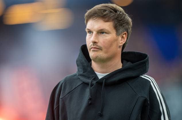 Fussball, Herren, Saison 2024 2025, 2. Bundesliga (33. Spieltag), Hamburger SV - SSV Ulm, Trainer Merlin Polzin (HSV), 10.05. 2025,