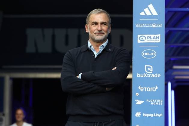 10.05.2025, xtgx, Fussball - 2.Bundesliga, Hamburger SV - SSV Ulm 1846 emspor, v.l. Stefan Kuntz (HSV, Vorstand (DFL DFB REGULATIONS PROHIBIT ANY USE OF PHOTOGRAPHS as IMAGE SEQUENCES and or QUASI-VIDEO) Hamburg