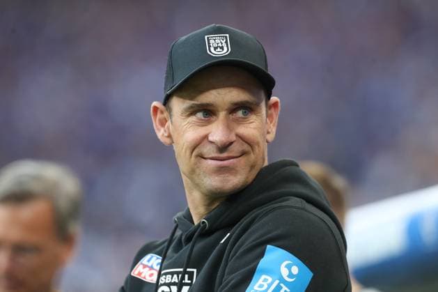 10.05.2025, xtgx, Fussball - 2.Bundesliga, Hamburger SV - SSV Ulm 1846 emspor, v.l. Robert Lechleiter (Ulm, Trainer) (DFL DFB REGULATIONS PROHIBIT ANY USE OF PHOTOGRAPHS as IMAGE SEQUENCES and or QUASI-VIDEO) Hamburg