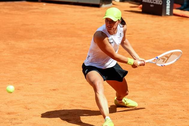 Italian Open 2025 Iga Swiatek during Italian Open 2025 tennis tournament in Roma Italy on 10 May 2025. Roma Italy  Copyright: xFotoxOlimpikx originalFilename:jastrzebowski-italiano250510_npC1v.jpg