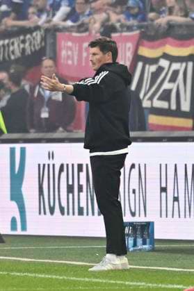 GER; 2. FBL,, Hamburger SV vs SSV Ulm 1846 10.05.2025, Volksparkstadion, Hamburg, GER; 2. FBL, Hamburger SV vs SSV Ulm 1846 im Bild Trainer Melvin Polzin (Hamburg)