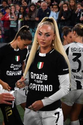 Fußball, Frauen, Juventus Turin - Inter Mailand Foto IPP Massimo Rana Torino 10-05-2025 Calcio Campionato di Serie A Femminile 2024 2025 Juventus-Inter nella foto alisha lehmann Italy Photo Press - World Copyright italy ITALY  Copyright: xR4924_italyphotopressx