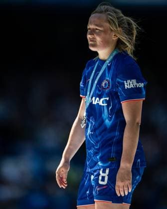 GB. London 10 MAY: Erin Cuthbert during the Barclays Women s Super League match between Chelsea FC and Liverpool FC at Stamford Bridge on May 10, 2025 in London, England. Photo Sebastian Frej Chelsea FC v Liverpool FC, WSL Copyright: xSebastianxFrejx
