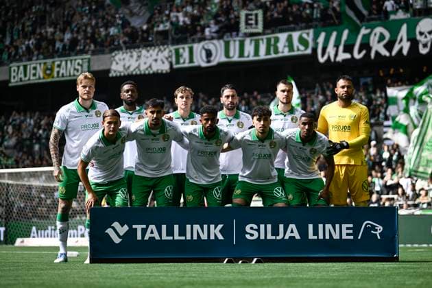 Sport Bilder des Tages STOCKHOLM, SVERIGE 20250511 Hammarbys startelva inför söndagens fotbollsmatch i allsvenskan mellan Hammarby IF och IFK Norrköping FK pa 3Arena. STOCKHOLM SVERIGE x12046x