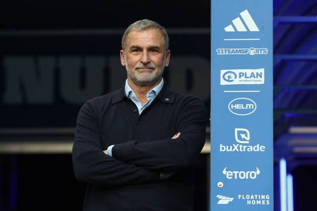 10.05.2025, xtgx, Fussball 2. Bundesliga, Hamburger SV - SSV Ulm 1846 emspor, v.l. Stefan Kuntz (HSV, Vorstand (DFL DFB REGULATIONS PROHIBIT ANY USE OF PHOTOGRAPHS as IMAGE SEQUENCES and or QUASI-VIDEO) Hamburg