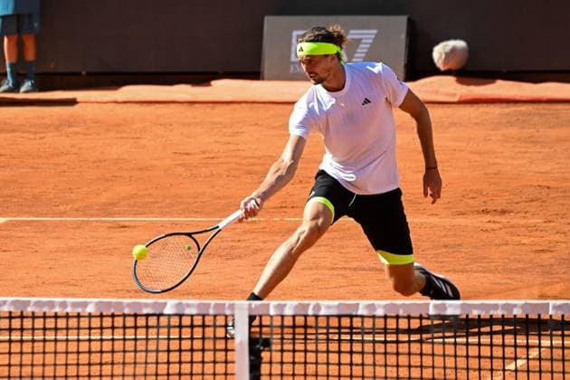 Alexander Zverev during of the Internazionali BNL D Italia 2025 at Foro Italico on May 11, 2025 in Rome, Italy  Copyright: xAndreaxRosito IPAxSportx xipa-agency.netx xx IPA_57536302 IPA_Agency_IPA57536302