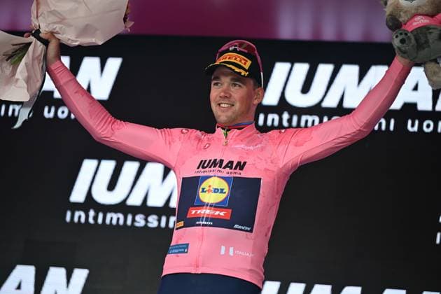 11-05-2025 Giro D italia; Tappa 03 Vlore - Vlore; 2025, Lidl - Trek; Pedersen, Mads; Vlore; 