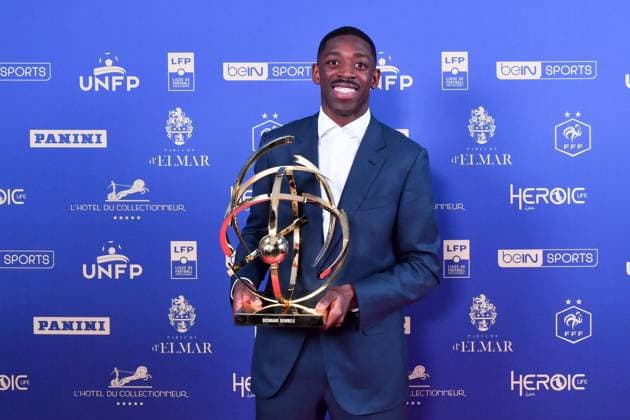 Bilder des Jahres 2025, Sport 05 Mai Sport Themen der Woche KW19 Sport Bilder des Tages UNFP Trophy 2025 10 Ousmane DEMBELE (psg) during the UNFP Trophy ceremony on May 11, 2025 at Pavillon d Armenonville in Paris, France. Paris France  Copyright: xFEPx 776319209