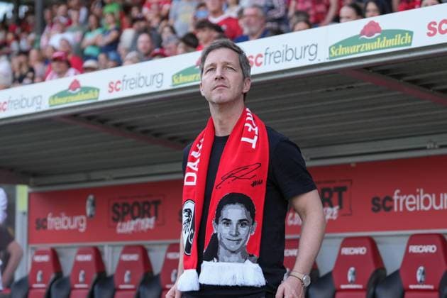 Sport Bilder des Tages Jochen Saier , Deutschland, Fussball, GooglePixel Frauen-Bundesliga, 22.Spieltag, 2024 2025, SC Freiburg vs. SV Werder Bremen, 11.05.2025, Dreisamstadion, Freiburg, Deutschland DFB REGULATIONS PROHIBIT ANY USE OF PHOTOGRAPHS AS IMAGE SEQUENCES AND OR QUASI-VIDEO. Freiburg Dreisamstadion Baden-Wuerttemberg Deutschland Copyright: xArnexAmbergx