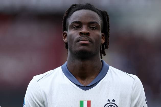 Yann Aurel Bisseck (Fc Internazionale) looks on, Serie A, Torino v FC Internazionale Fc, Olimpico, May 11, 2025, Turin, Italy.