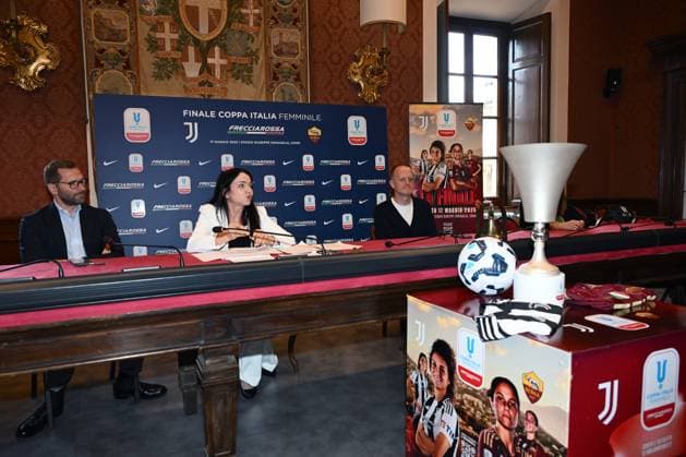 Db Como 12 05 2025 - conferenza stampa presentazione Coppa Italia femminile foto Daniele Buffa Image nella foto: Carlalberto Ludi-Federica Cappelletti-Alessandro Rapinese 