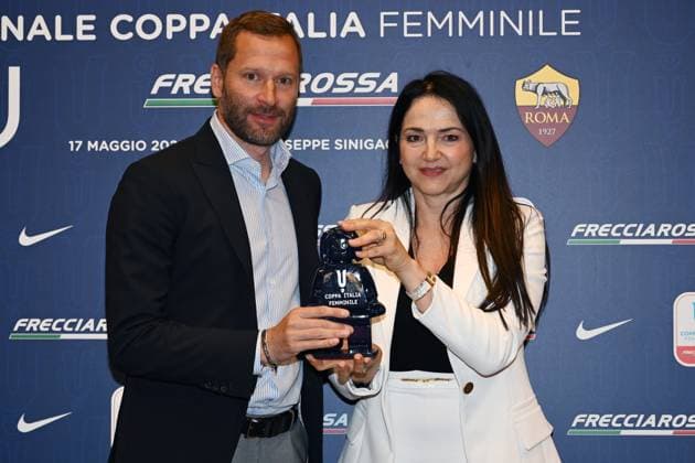 Db Como 12 05 2025 - conferenza stampa presentazione Coppa Italia femminile foto Daniele Buffa Image nella foto: Carlalberto Ludi-Federica Cappelletti 