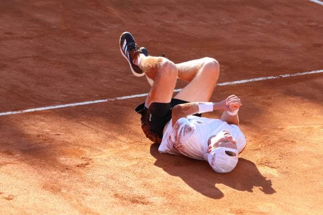 Tennis Internazionali d Italia BNL, Jesper de Jong (NED), Rome, May 12, 2025. Photo Felice Calabro  Copyright: xFelicexCalabro x xipa-agency.netx xFELICExCALABRO x 0817858364st