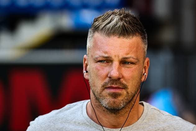 Trainer Lukas Kwasniok (SC Paderborn) - 2. Fußball Bundesliga Saison 2024-2025 SC Paderborn vs. 1. FC Magdeburg in der Home Deluxe Arena in Paderborn - Fußball,Mann,Männer,Deutschland,10.05.2025 *** Coach Lukas Kwasniok SC Paderborn 2 Soccer Bundesliga Season 2024 2025 SC Paderborn vs 1 FC Magdeburg at the Home Deluxe Arena in Paderborn Soccer,Man,Men,Germany,10 05 2025