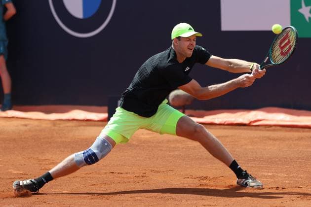 Italian Open 2025 Hubert Hurkacz during Italian Open 2025 tennis tournament in Roma Italy on 12 May 2025. Roma Italy  Copyright: xFotoxOlimpikx originalFilename:jastrzebowski-italiano250512_npkhx.jpg