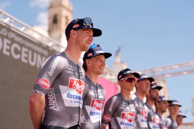 Groves Kaden Alexander of Alpecin-Deceuninck during the stage 4 of the Giro d™Italia from Alberobello (Pietramadre) to Lecce, Italy - Tuesday, May 13, 2025. - cycling.  Copyright: xMassimoxPaolone LaPressex