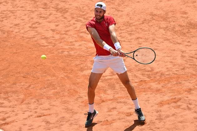 Internazionali BNL d Italia Karen Khachanov during the Internazionali BNL d Italia 2025 at Foro Italico, Italy, May 13rd, 2025 Imago-Images Emmefoto Copyright: xImago-Images Emmefotox