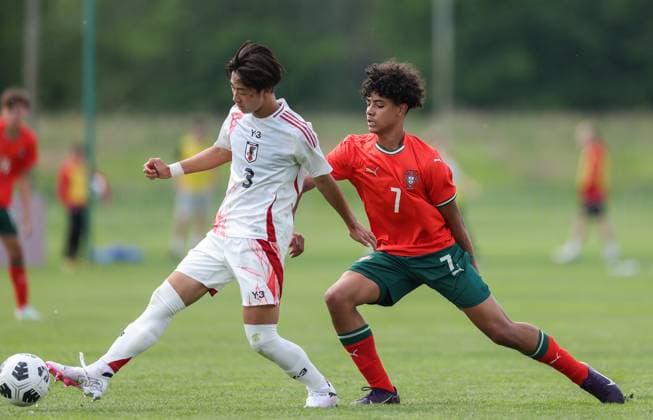 Cristiano Junior plays against Japan in the U-15 league in Croatia Cristiano Ronaldo Jr. made his debut for the Portuguese national team, Nationalteam against Japan in the U-15 League at the international football tournament Vlatko Markovic at the NK Polet Stadion on May 13, 2025 in Sveti Martin na Muri near Cakovec, Croatia.  MatijaxHabljak PIXSELL