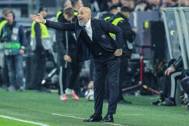 Fußball UEFA Nations League Viertelfinale Deutschland - Italien am 23.03.2025 im Signal Iduna Park in Dortmund Luciano Spalletti ( Trainer Cheftrainer Italien )