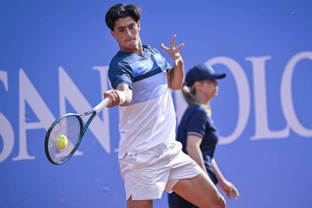 TENNIS - Internazionali di Tennis - Piemonte Open Intesa Sanpaolo Italy, Turin 13th May 2025 ATP, Tennis Herren Challenger 175 Piemonte Open Intesa Sanpaolo, Sporting Press Club (Turin) Juan Manuel Cerundolo (Arg) Vs Federico Cina (Ita) 7-6 6-4 Turin Italy  Copyright: xIPAxSport ABACAx