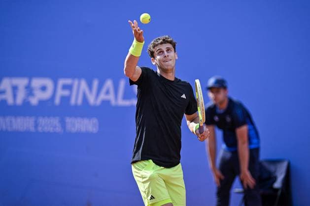 TENNIS - Internazionali di Tennis - Piemonte Open Intesa Sanpaolo Italy, Turin 13th May 2025 ATP, Tennis Herren Challenger 175 Piemonte Open Intesa Sanpaolo, Sporting Press Club (Turin) Juan Manuel Cerundolo (Arg) Vs Federico Cina (Ita) 7-6 6-4 Turin Italy  Copyright: xIPAxSport ABACAx