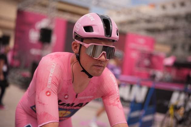 the ryder during the stage 5 of the Giro d™Italia from Ceglie Messapica to Matera, Italy - Wednesday, May 14, 2025. - cycling.  Copyright: xMarcoxAlpozzi LaPressex