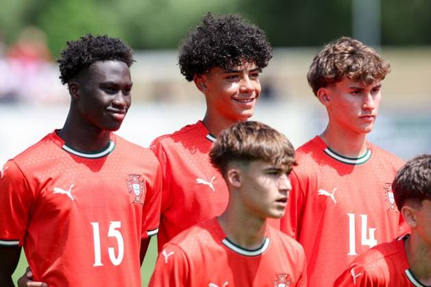 Cristiano Junior plays against Greece in the U-15 league in Croatia Cristiano Ronaldo Jr. plays for Portuguese national team, Nationalteam against Greece in the U-15 League at the international football tournament Vlatko Markovic at the NK Polet Stadion on May 14, 2025 in Sveti Martin na Muri near Cakovec, Croatia.  MatijaxHabljak PIXSELL