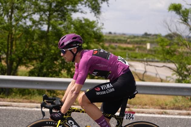 Kooij Olav of Team Visma Lease A Bike during the stage 5 of the Giro d™Italia from Ceglie Messapica to Matera, Italy - Wednesday, May 14, 2025. - cycling.  Copyright: xFabioxFerrarix xLaPressex