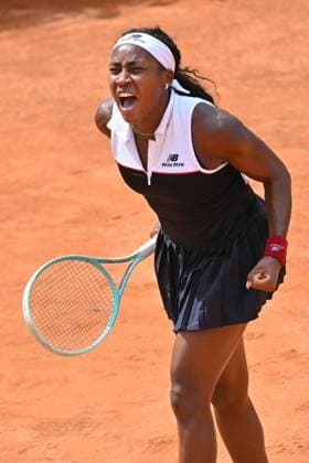 Coco Gauff during the Internazionali BNL d Italia 2025 at Foro Italico, Italy, May14th, 2025 Mattia Vian during Internazionali BNL d Italia, International Tennis match in Rome, Italy, May 14 2025  Copyright: xMattiaxVian IPAxSportx xipa-agency.netx xx IPA_57671482 IPA_Agency_IPA57671482