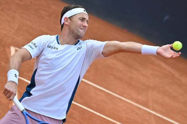 Internazionali BNL d Italia Casper Ruud during the Internazionali BNL d Italia 2025 at Foro Italico, Italy, May 14th, 2025 Imago-Images Emmefoto Copyright: xImago-Images Emmefotox