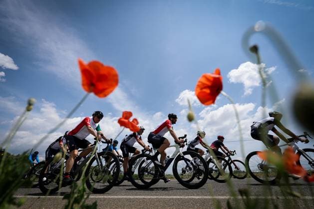Stage 02 Ginosa - Matera - May 14, 2025. - cycling .Giro-E In the pic: Start  Copyright: xAlessandroxGarofalo LaPressex