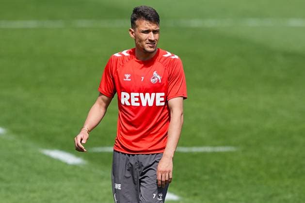 14.05.2025, xydrx, Fußball, Training, 1.FC Köln, Geißbockheim: Dejan Ljubicic (1.FC Köln 7) Nordrhein-Westfahlen Deutschland *** 14 05 2025, xydrx, soccer, training, 1 FC Köln, Geißbockheim Dejan Ljubicic 1 FC Köln 7 North Rhine-Westphalia Germany