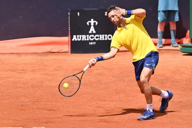 Internazionali BNL D Italia 2025 - Day Ten Guido Andreozzi (ARG) and Theo Arribage (FRA) play against Alexei Popyrin (AUS) and Matteo Arnaldi (ITA) during the Internazionali BNL d Italia Day Ten at Foro Italico in Rome, Italy, on May 14, 2025. Florence Italy  Copyright: xDomenicoxCippitellix originalFilename:cippitelli-itainter250514_np6V8.jpg