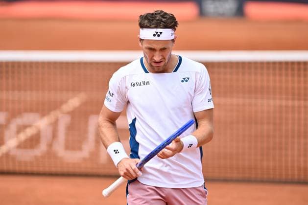 Internazionali BNL D Italia 2025 - Day Ten Casper Ruud (NOR) competes against Jaume Munar (ESP) during the Internazionali BNL d Italia Day Ten at Foro Italico in Rome, Italy, on May 14, 2025. Florence Italy  Copyright: xDomenicoxCippitellix originalFilename:cippitelli-itainter250514_npWcM.jpg