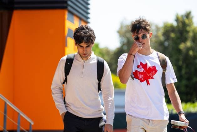 F1 - EMILIA ROMAGNA GRAND PRIX 2025 BORTOLETO Gabriel (bra), Stake F1 Team Kick C45, portrait, BEARMAN Ollie Oliver (gbr), Haas F1 Team VF-25, portrait during the Formula 1 AWS Gran Premio del Made in Italy e Dell™Emilia-Romagna 2025, Emilia Romagna Grand Prix 2025, 7th round of the 2025 FIA Formula One World Championship, WM, Weltmeisterschaft from May 16 to 18, 2025 on the Autodromo Internazionale Enzo e Dino Ferrari, in Imola, Italy - ImolaItaly Copyright: xJavierxJimenezx