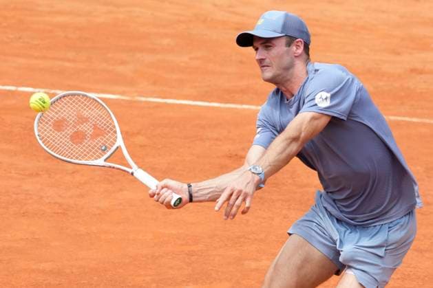 Tommy Paul of United States of America during the match against Hubert Hurkacz of Poland of America at the Internazionali BNL d Italia 2025 tennis tournament at Foro Italico in Rome, Italy on May 15, 2025. AntoniettaxBaldassarre