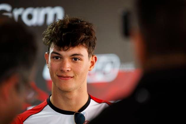 15th May 2025; Autodromo Enzo e Dino Ferrari, Imola, Italy; FIA Formula 1 Emilia Romagna Grand Prix 2025; Arrival and Inspection Day; Number 87 MoneyGram Haas driver Oliver Bearman at the Emilia Romagna Formula 1  ActionPlus12788054 StephenxBlackberry