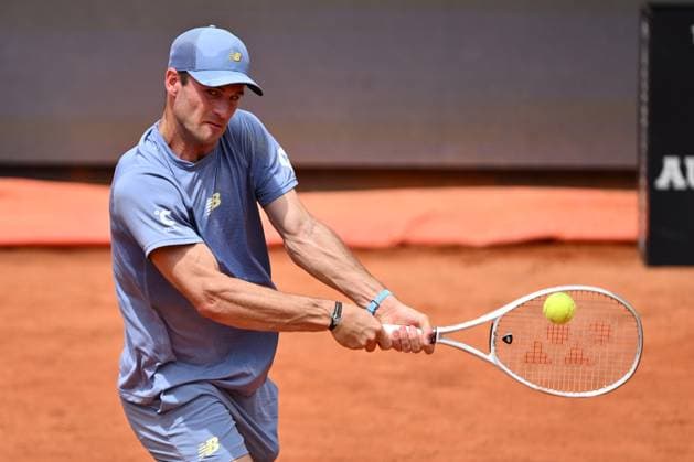 Tommy Paul (USA) in action against Hubert HURKACZ (POL) during the Internazionali BNL d Italia Day Eleven at Foro Italico on May 15, 2025 in Rome, Italy.  Copyright: xDomenicoxCippitelli IPAxSportx xipa-agency.netx xx IPA_57727120 IPA_Agency_IPA57727120