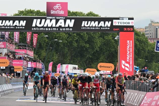 15-05-2025 Giro D italia; Tappa 06 Potenza - Napoli; Napoli; 