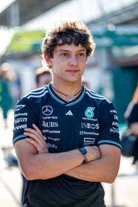 12 Andrea Kimi Antonelli (ITA, Mercedes-AMG Petronas F1 Team), F1 Grand Prix of Emilia-Romagna at Autodromo Internazionale Enzo e Dino Ferrari on May 15, 2025 in Imola, Italy. (Photo by HOCH ZWEI) Imola Italy