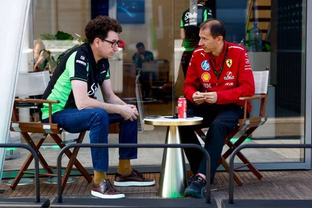 Mattia Binotto (ITA, Stake F1 Team Kick Sauber), F1 Grand Prix of Emilia-Romagna at Autodromo Internazionale Enzo e Dino Ferrari on May 15, 2025 in Imola, Italy. (Photo by HOCH ZWEI) Imola Italy