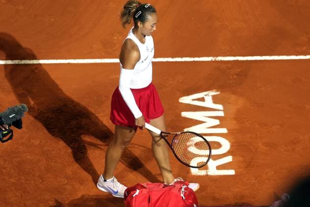Rome, Italy 05 15 2025: Semifinals, women s singles, match Gauff Coco (USA) rank 3 against Qinwen Zheng (CHN) rank 8 during the Internazionali BNL d Italia 2025 WTA, Tennis Damen Masters 1000 women s circuit in Rome at the Foro Italico.  Copyright: xmarcoxiacobuccix xipa-agency.netx xmarcoxiacobuccix 0818663474st