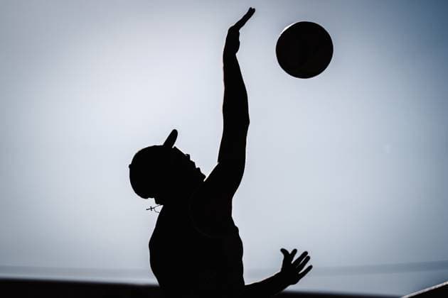 Beachvolleyball Männer Allianz German Beach Tour 2025 Tourstop Düsseldorf 15.05.2025 Niklas Held Düsseldorf Robert-Lehr-Ufer Nordrhein-Westfalen Deutschland