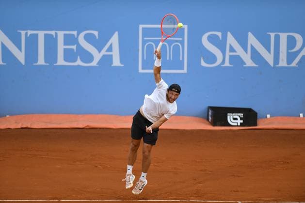 TENNIS - Internazionali di Tennis - Piemonte Open Intesa Sanpaolo Italy, Turin 14th May 2025 ATP, Tennis Herren Challenger 175 Piemonte Open Intesa Sanpaolo, Sporting Press Club (Turin) Alexander Bublik (Kaz) Vs Federico Arnaboldi (Ita) 0-6 6-3 6-3 Turin Italy  Copyright: xIPAxSport ABACAx