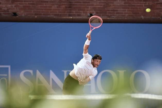 TENNIS - Internazionali di Tennis - Piemonte Open Intesa Sanpaolo Italy, Turin 14th May 2025 ATP, Tennis Herren Challenger 175 Piemonte Open Intesa Sanpaolo, Sporting Press Club (Turin) Alexander Bublik (Kaz) Vs Federico Arnaboldi (Ita) 0-6 6-3 6-3 Turin Italy  Copyright: xIPAxSport ABACAx