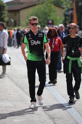 16.05.2025, Autodromo Enzo e Dino Ferrari, Imola, Formel 1 Grand Prix Emilia Romagna 2025 ,im Bild Nico Hülkenberg (DEU), Stake F1 Team Kick Sauber (Photo by Alessandro Martellotta Hasan Bratic DeFodi Images)